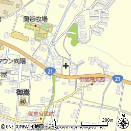 岐阜県可児郡御嵩町御嵩739周辺の地図