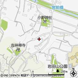神奈川県厚木市小野373-1周辺の地図