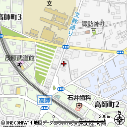 千葉県茂原市高師340周辺の地図