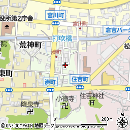 鳥取県倉吉市湊町667周辺の地図