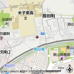 鳥取県米子市勝田町285周辺の地図