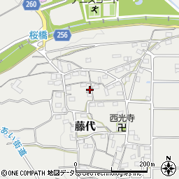 岐阜県揖斐郡池田町藤代731周辺の地図