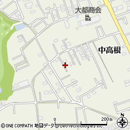 千葉県市原市中高根1379-91周辺の地図