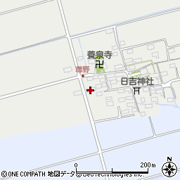 滋賀県長浜市尊野町241周辺の地図