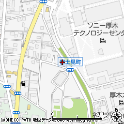 神奈川県厚木市旭町4丁目8-11周辺の地図