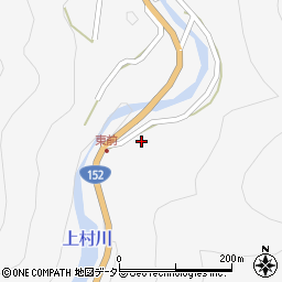 長野県飯田市上村195周辺の地図