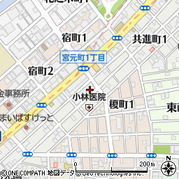 丸重商店周辺の地図