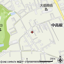 千葉県市原市中高根1379-95周辺の地図