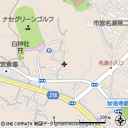 神奈川県横浜市戸塚区名瀬町1680周辺の地図