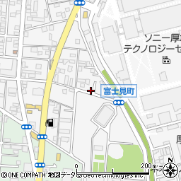 神奈川県厚木市旭町4丁目周辺の地図