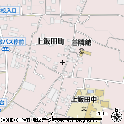 神奈川県横浜市泉区上飯田町3826-19周辺の地図