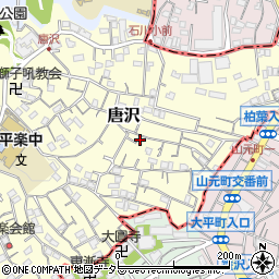 ハーミットクラブハウス石川町ＫＡＮＡテラス２周辺の地図