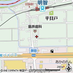 岐阜県可児市平貝戸317周辺の地図