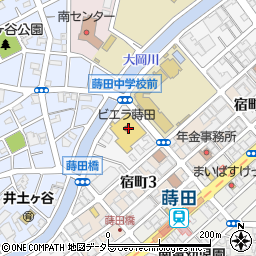 横浜市南区総合庁舎周辺の地図