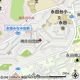 神奈川県横浜市南区永田みなみ台周辺の地図