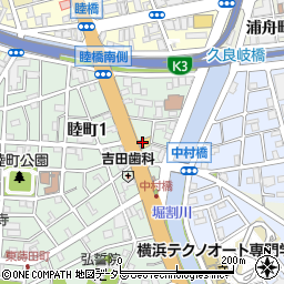 安楽亭 横浜吉野町店周辺の地図