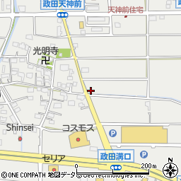 岐阜県本巣市政田1203周辺の地図