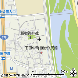 鳥取県倉吉市下田中町161周辺の地図