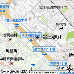 鳥取県西部広域行政管理組合消防局米子消防署周辺の地図