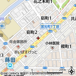 神奈川県横浜市南区宮元町2丁目26周辺の地図
