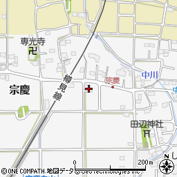 岐阜県本巣市宗慶89周辺の地図