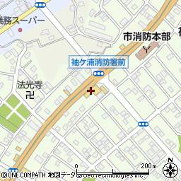千葉トヨペット袖ヶ浦店周辺の地図