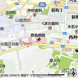 野島病院（十字会）周辺の地図