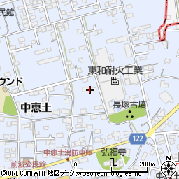 岐阜県可児市中恵土48周辺の地図