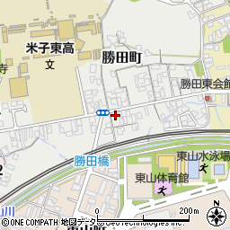鳥取県米子市勝田町297周辺の地図