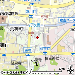 鳥取県倉吉市湊町653周辺の地図