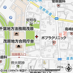 千葉県茂原市高師1050周辺の地図