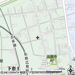 岐阜県可児市下恵土508周辺の地図
