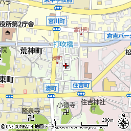 鳥取県倉吉市湊町650周辺の地図