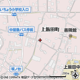 神奈川県横浜市泉区上飯田町3842-2周辺の地図