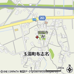 島根県松江市玉湯町布志名361周辺の地図
