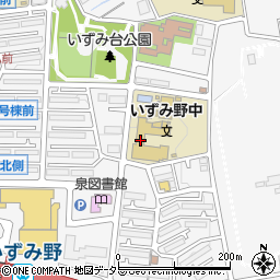 神奈川県横浜市泉区和泉町6201周辺の地図
