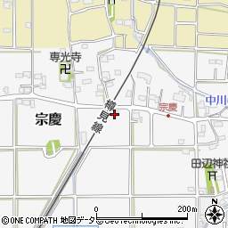 岐阜県本巣市宗慶92周辺の地図