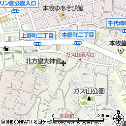 本郷町テイリーハウス周辺の地図