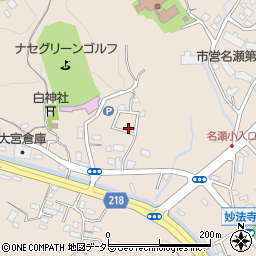 神奈川県横浜市戸塚区名瀬町1689周辺の地図