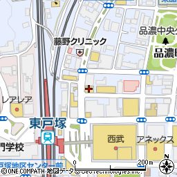 日本堂仏具店桜木町店周辺の地図