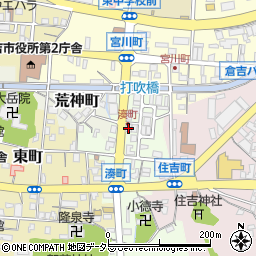 鳥取県倉吉市湊町676周辺の地図
