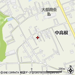 千葉県市原市中高根1379周辺の地図