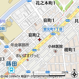 神奈川県横浜市南区宮元町2丁目27周辺の地図