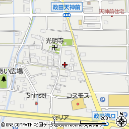 岐阜県本巣市政田1442周辺の地図