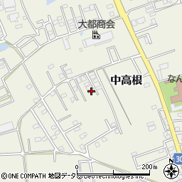 千葉県市原市中高根1379-56周辺の地図