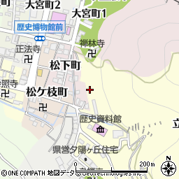 岐阜県岐阜市立洞周辺の地図