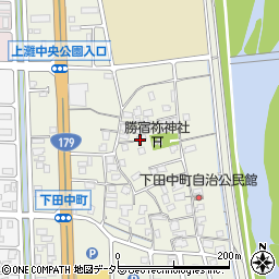 鳥取県倉吉市下田中町112周辺の地図