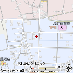 滋賀県長浜市内保町2621周辺の地図