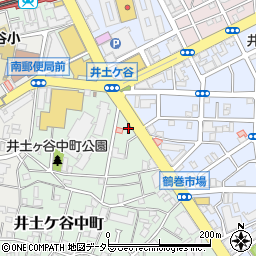 中井時計店周辺の地図