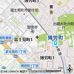 鳥取県米子市冨士見町1丁目40周辺の地図